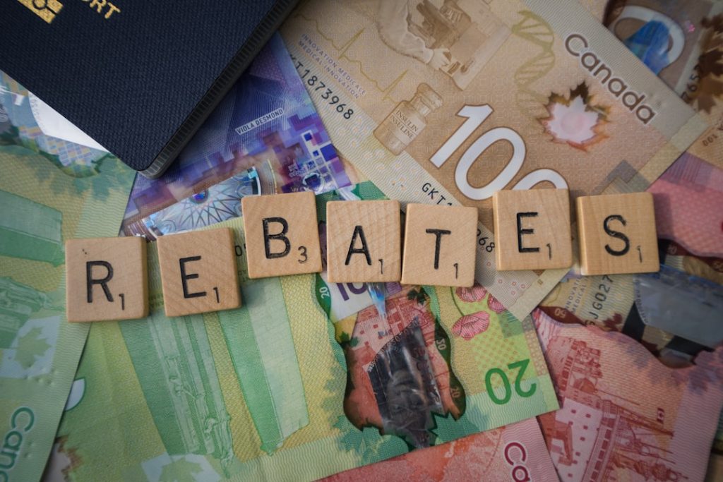 Photo tax rebate claim